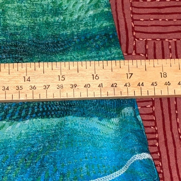 Prana diaphanous women’s short sleeve blouse top - Picture 14 of 14